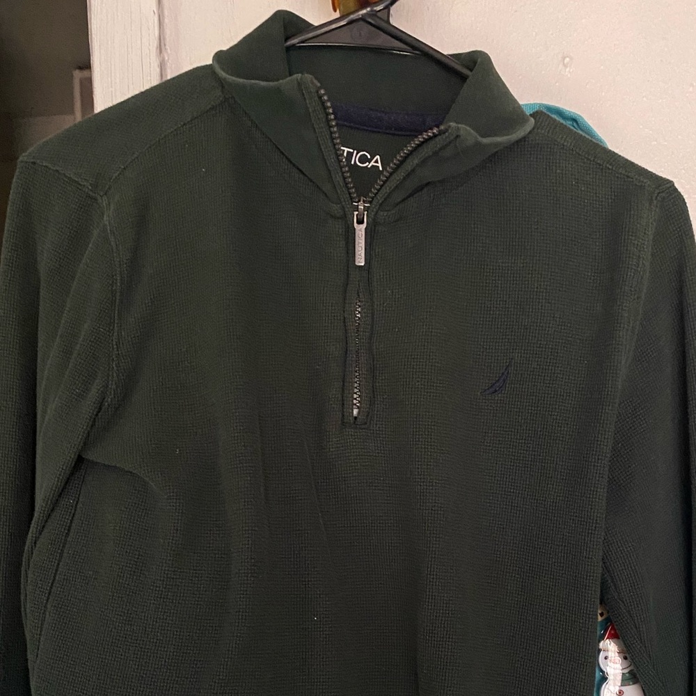 Green nautical sweater !